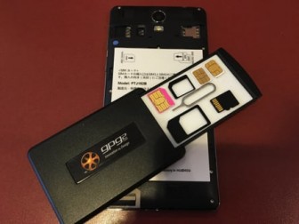 Priori3S LTEのレビュー SIMスロット